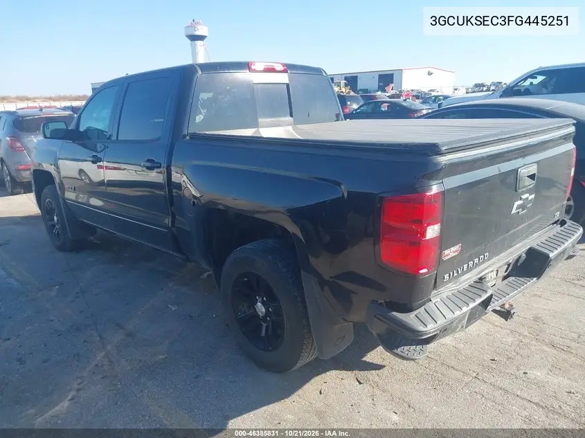 2015 CHEVROLET SILVERADO VIN 3GCUKSEC3FG445251 — фото 3