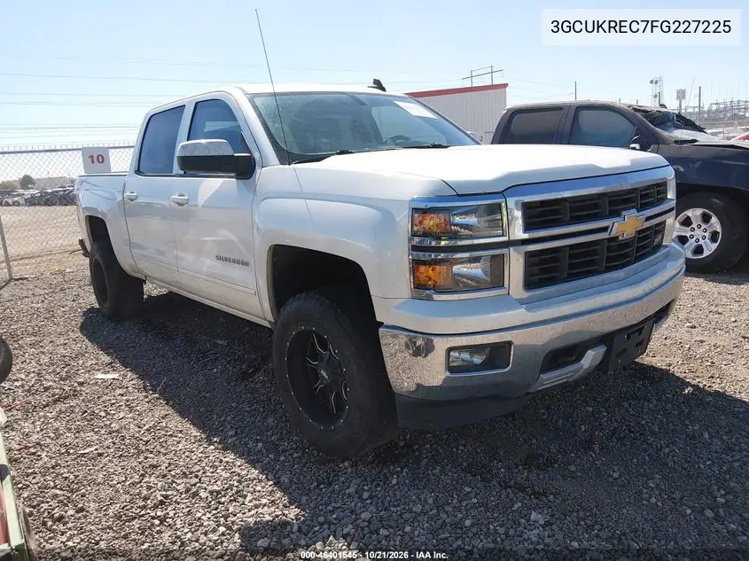 CHEVROLET SILVERADO 2015, VIN 3GCUKREC7FG227225