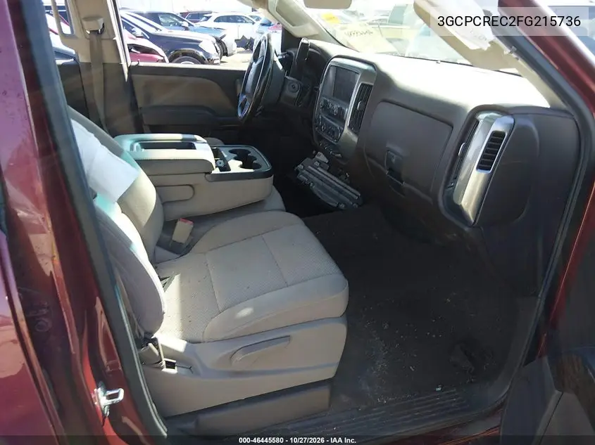 2015 CHEVROLET SILVERADO VIN 3GCPCREC2FG215736 — фото 5