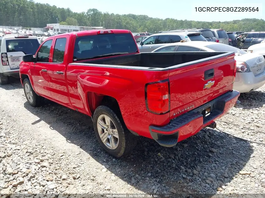 2016 CHEVROLET SILVERADO VIN 1GCRCPEC8GZ289564 — фото 3