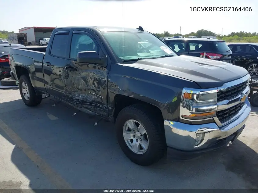 CHEVROLET SILVERADO 2016, VIN 1GCVKREC5GZ164406