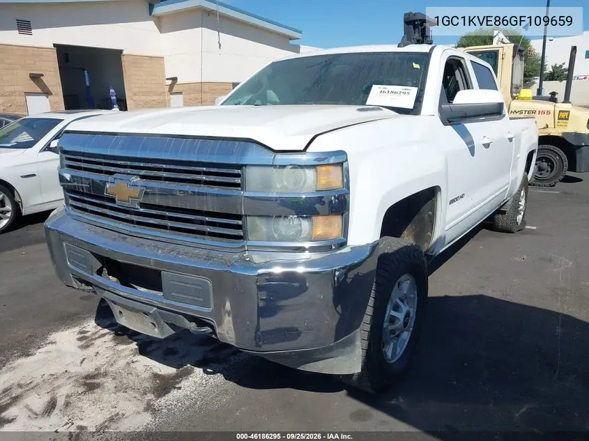 2016 CHEVROLET SILVERADO VIN 1GC1KVE86GF109659 — фото 2