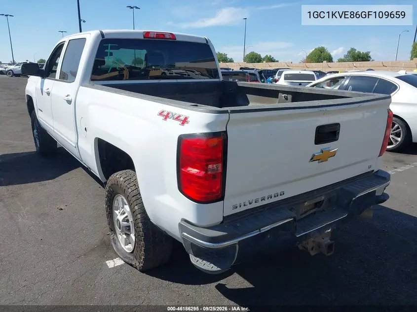 2016 CHEVROLET SILVERADO VIN 1GC1KVE86GF109659 — фото 3