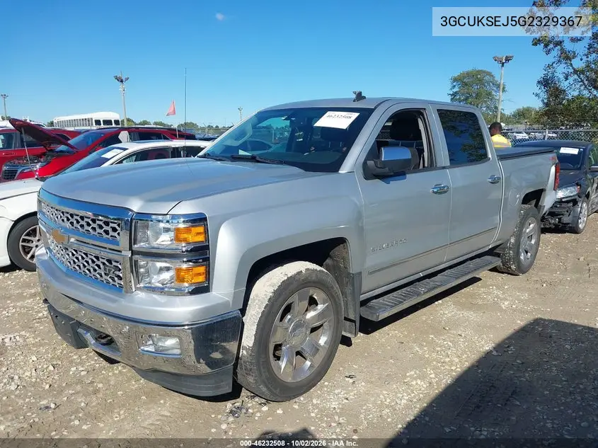 2016 CHEVROLET SILVERADO VIN 3GCUKSEJ5G2329367 — фото 2
