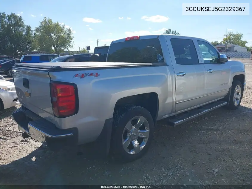 2016 CHEVROLET SILVERADO VIN 3GCUKSEJ5G2329367 — фото 4