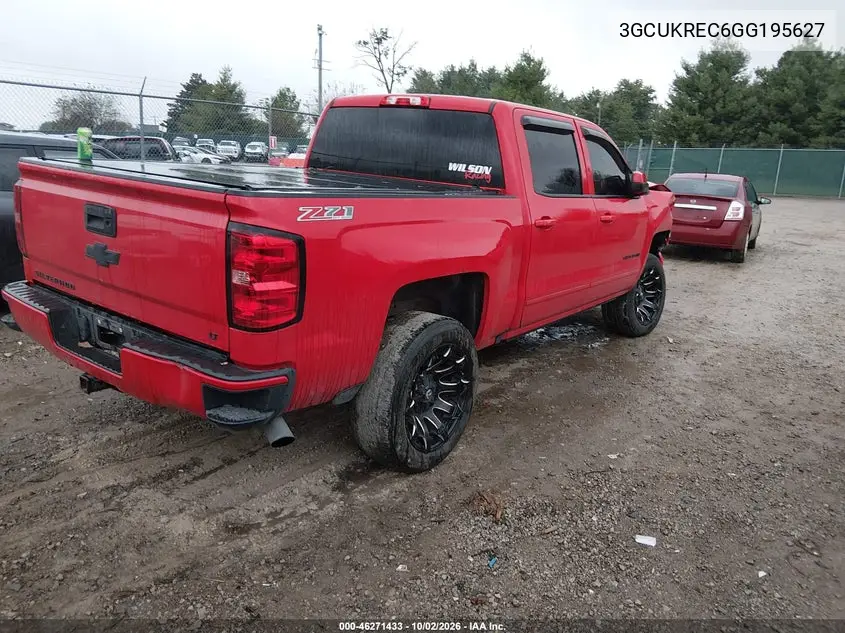 2016 CHEVROLET SILVERADO VIN 3GCUKREC6GG195627 — фото 4
