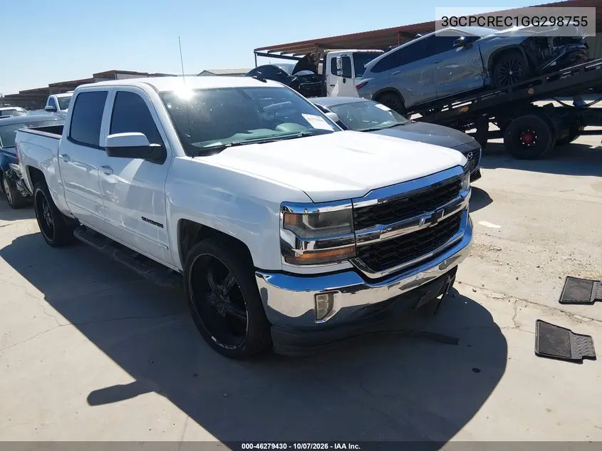 CHEVROLET SILVERADO 2016, VIN 3GCPCREC1GG298755