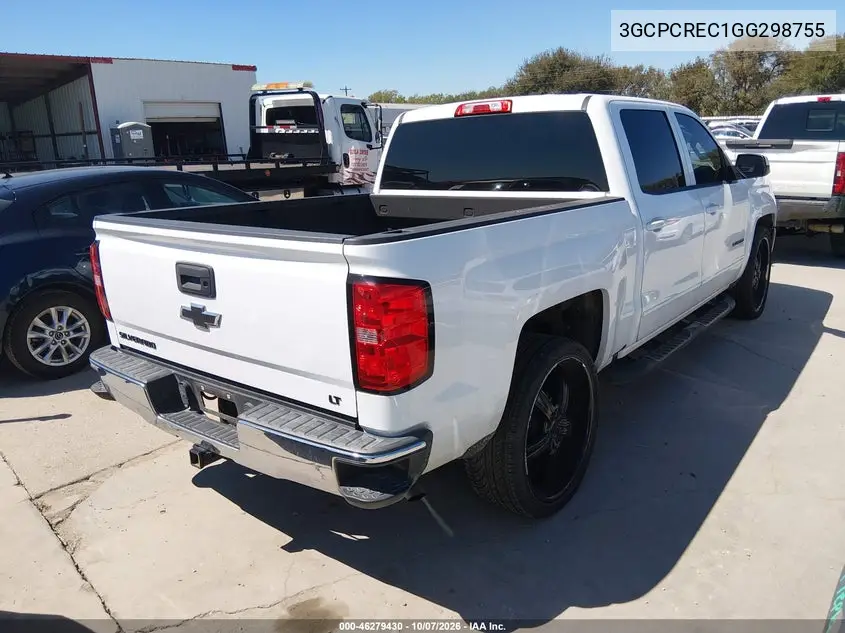 2016 CHEVROLET SILVERADO VIN 3GCPCREC1GG298755 — фото 4