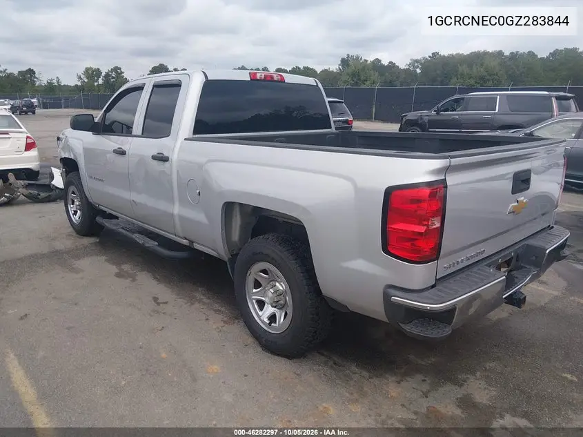2016 CHEVROLET SILVERADO VIN 1GCRCNEC0GZ283844 — фото 3