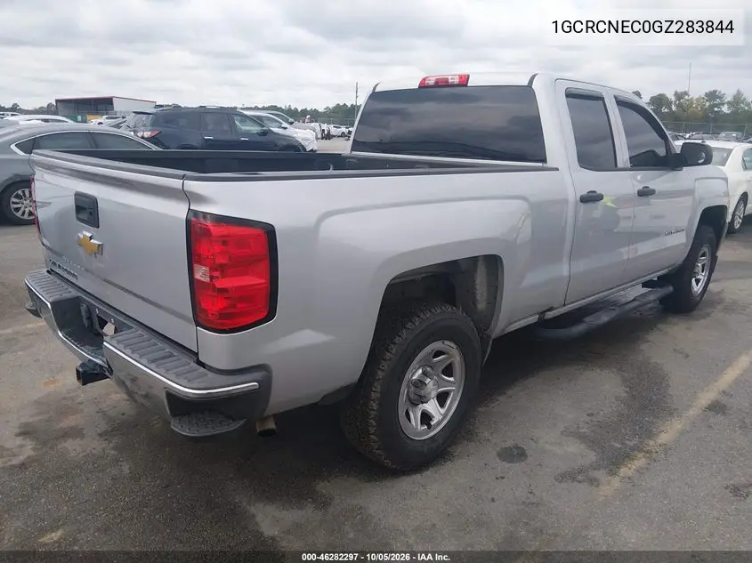 2016 CHEVROLET SILVERADO VIN 1GCRCNEC0GZ283844 — фото 4