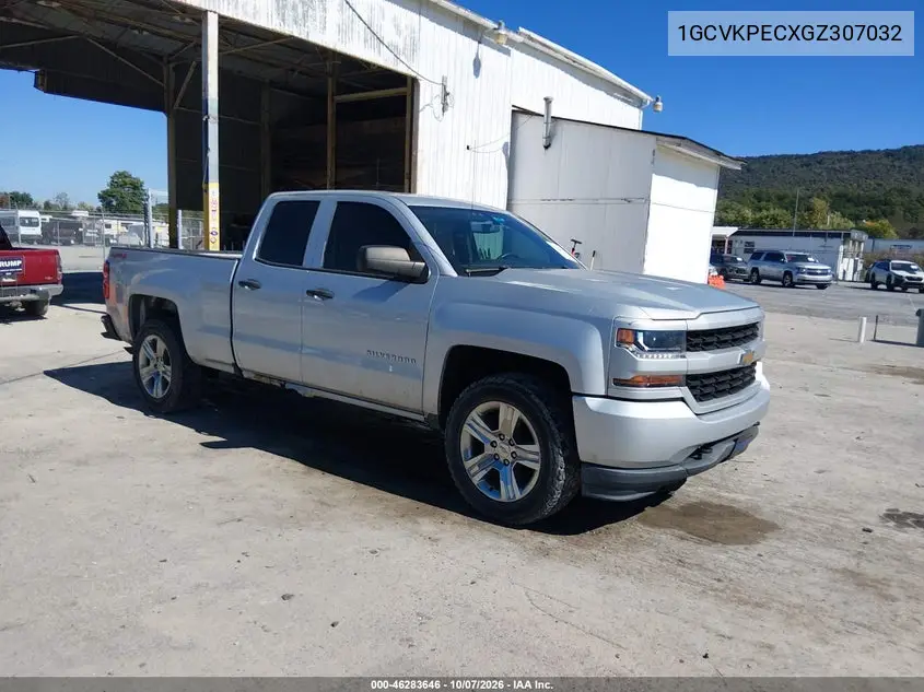 CHEVROLET SILVERADO 2016, VIN 1GCVKPECXGZ307032