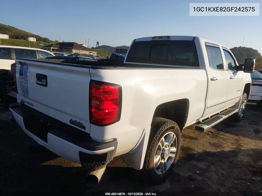 2016 CHEVROLET SILVERADO VIN 1GC1KXE82GF242575 — фото 4