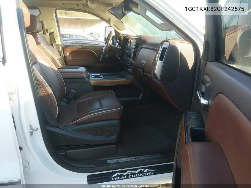 2016 CHEVROLET SILVERADO VIN 1GC1KXE82GF242575 — фото 5