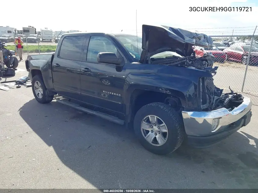 CHEVROLET SILVERADO 2016, VIN 3GCUKREH9GG119721