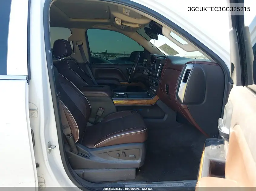 2016 CHEVROLET SILVERADO VIN 3GCUKTEC3GG325215 — фото 5