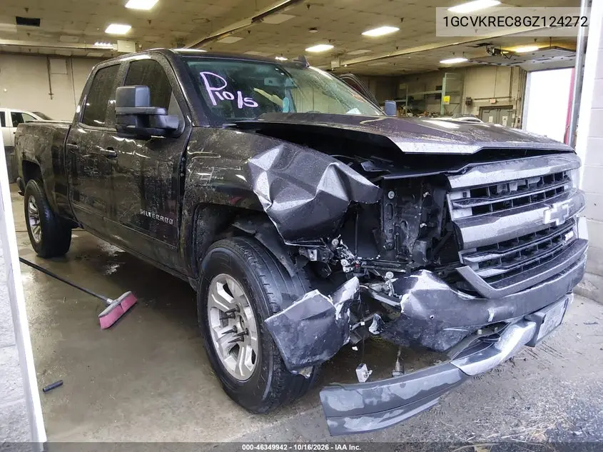 CHEVROLET SILVERADO 2016, VIN 1GCVKREC8GZ124272