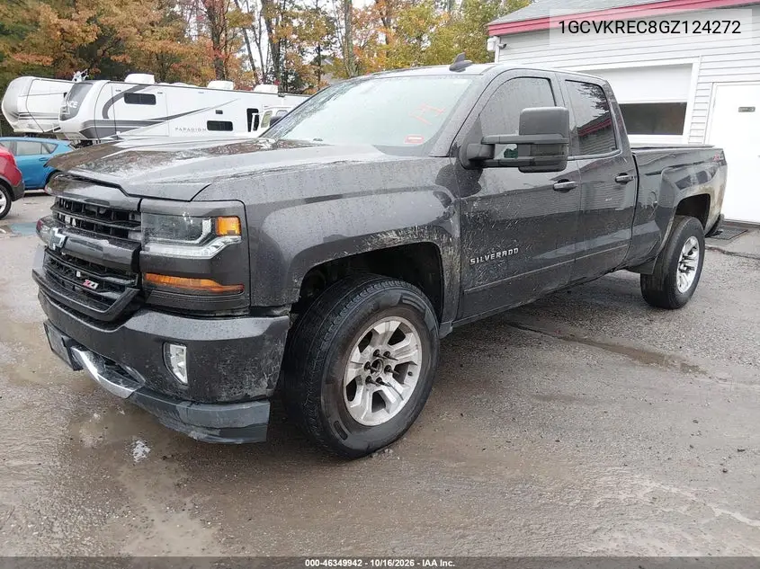 2016 CHEVROLET SILVERADO VIN 1GCVKREC8GZ124272 — фото 2