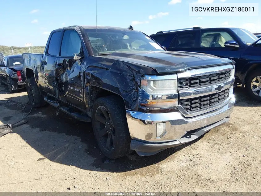 CHEVROLET SILVERADO 2016, VIN 1GCVKREHXGZ186011