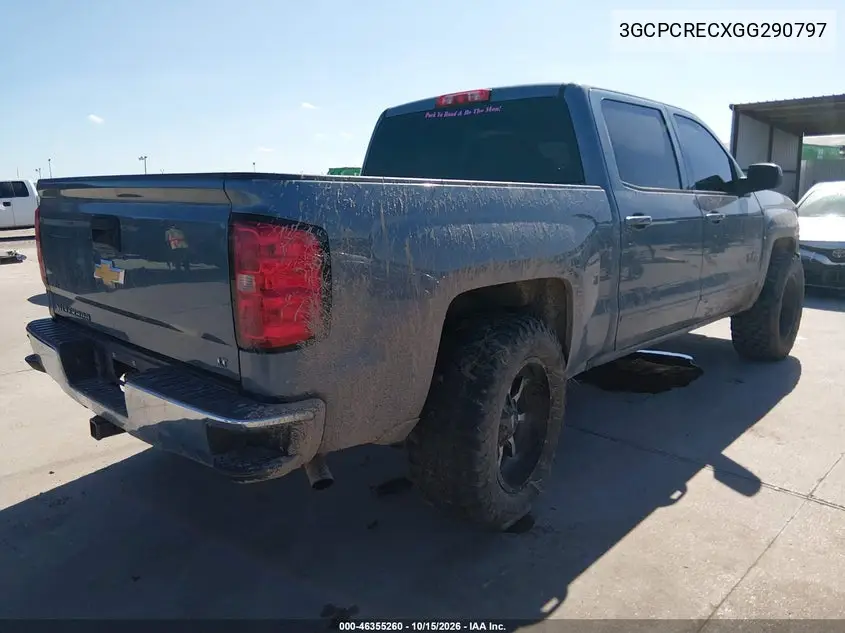 2016 CHEVROLET SILVERADO VIN 3GCPCRECXGG290797 — фото 4