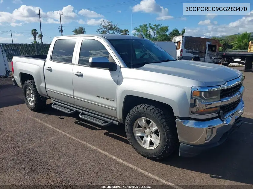 CHEVROLET SILVERADO 2016, VIN 3GCPCREC9GG283470