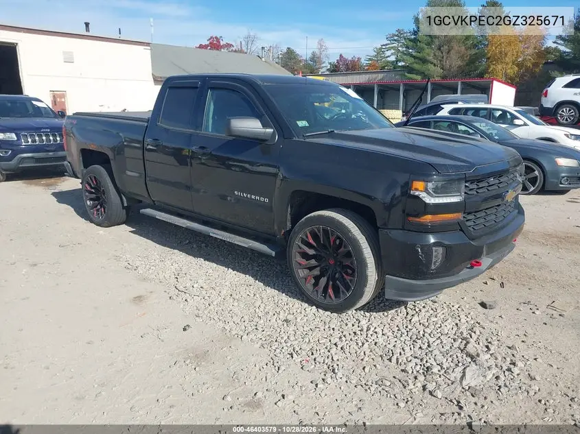 CHEVROLET SILVERADO 2016, VIN 1GCVKPEC2GZ325671