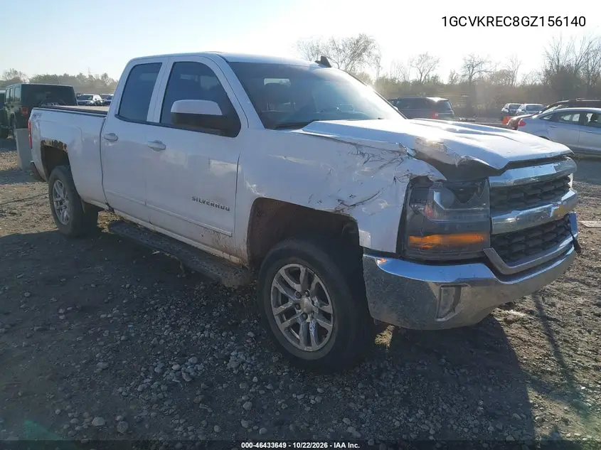 CHEVROLET SILVERADO 2016, VIN 1GCVKREC8GZ156140