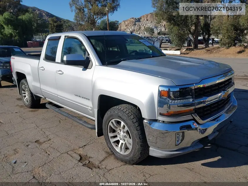 CHEVROLET SILVERADO 2016, VIN 1GCVKREC7GZ104319