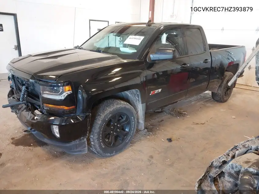 2017 CHEVROLET SILVERADO VIN 1GCVKREC7HZ393879 — фото 2
