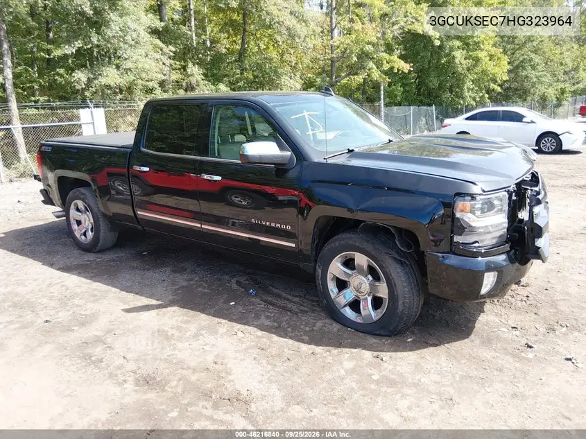 CHEVROLET SILVERADO 2017, VIN 3GCUKSEC7HG323964