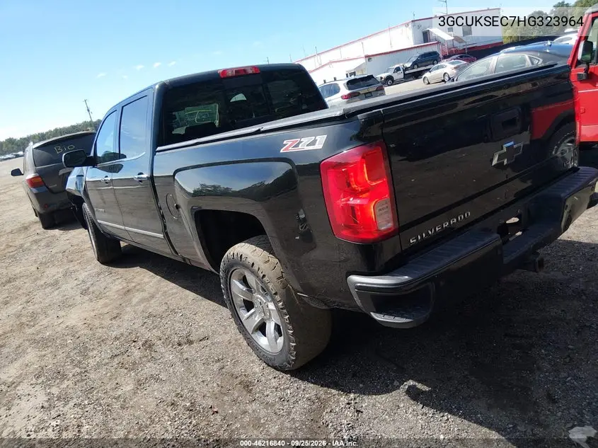 2017 CHEVROLET SILVERADO VIN 3GCUKSEC7HG323964 — фото 3