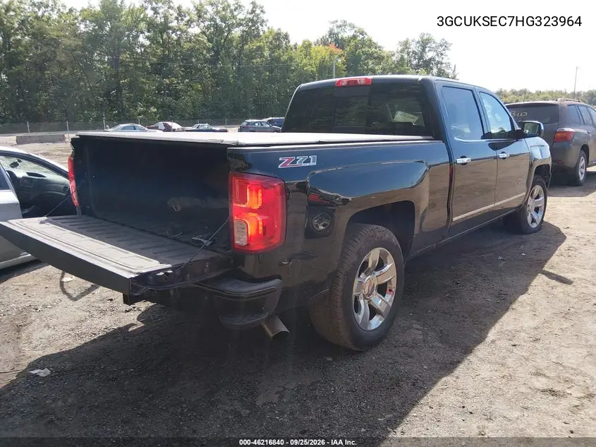 2017 CHEVROLET SILVERADO VIN 3GCUKSEC7HG323964 — фото 4