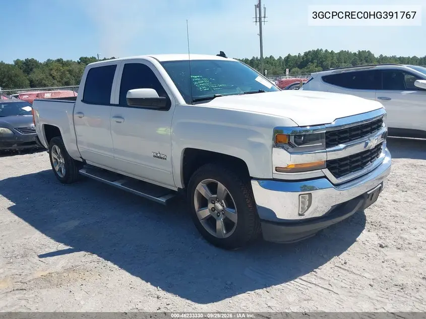 CHEVROLET SILVERADO 2017, VIN 3GCPCREC0HG391767