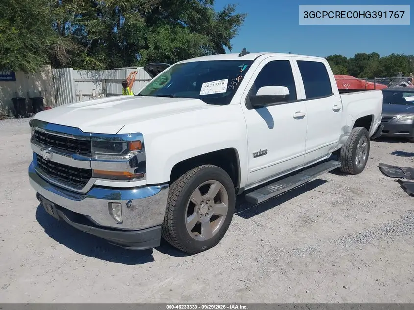 2017 CHEVROLET SILVERADO VIN 3GCPCREC0HG391767 — фото 2