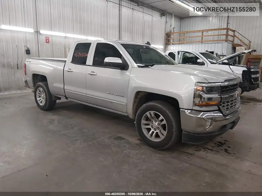 CHEVROLET SILVERADO 2017, VIN 1GCVKREC6HZ155280