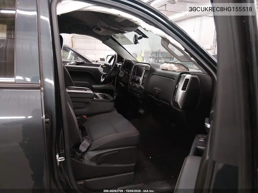 2017 CHEVROLET SILVERADO VIN 3GCUKREC8HG155518 — фото 5