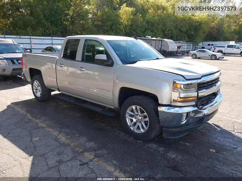 CHEVROLET SILVERADO 2017, VIN 1GCVKREH9HZ397573