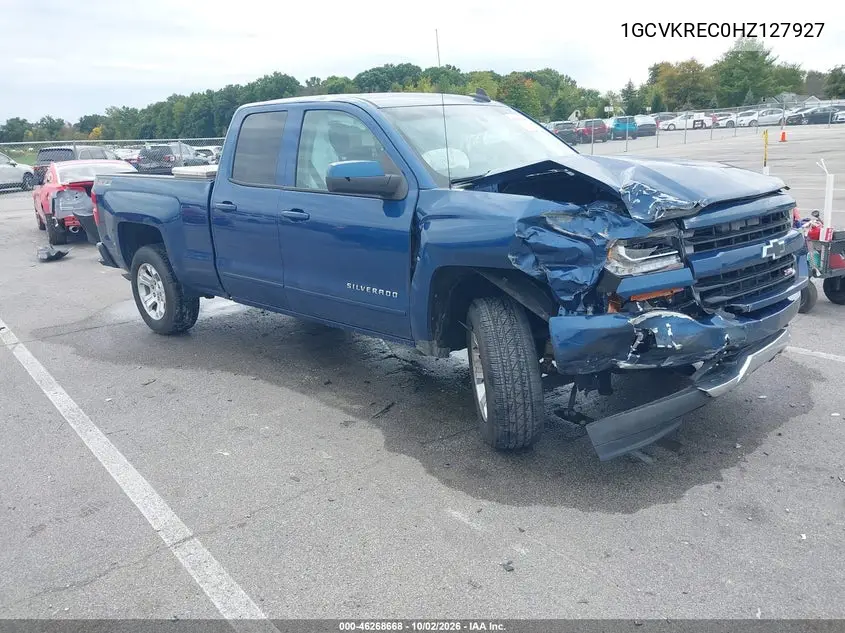 CHEVROLET SILVERADO 2017, VIN 1GCVKREC0HZ127927