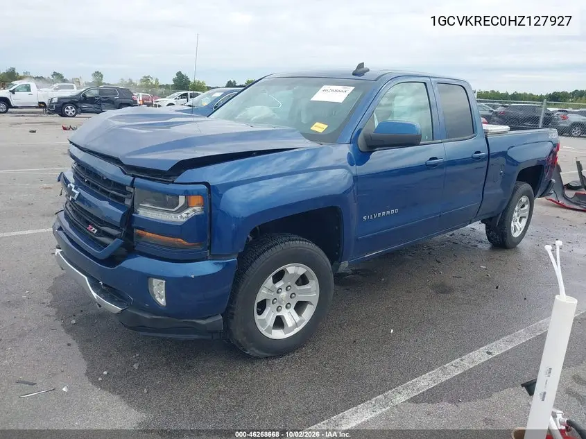 2017 CHEVROLET SILVERADO VIN 1GCVKREC0HZ127927 — фото 2