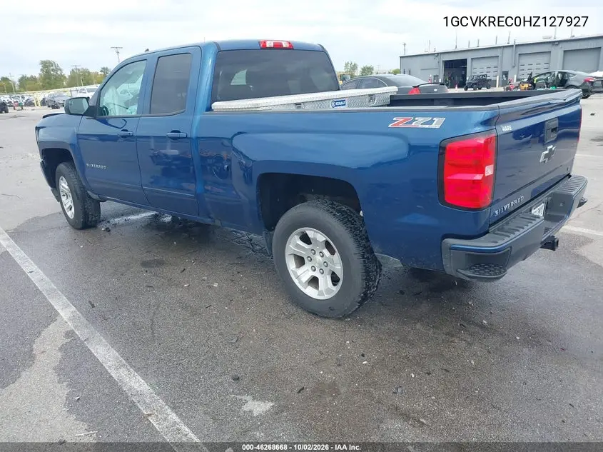 2017 CHEVROLET SILVERADO VIN 1GCVKREC0HZ127927 — фото 3