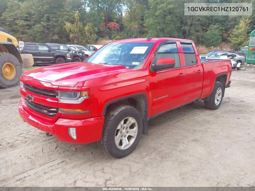 2017 CHEVROLET SILVERADO VIN 1GCVKREC1HZ120761 — фото 2