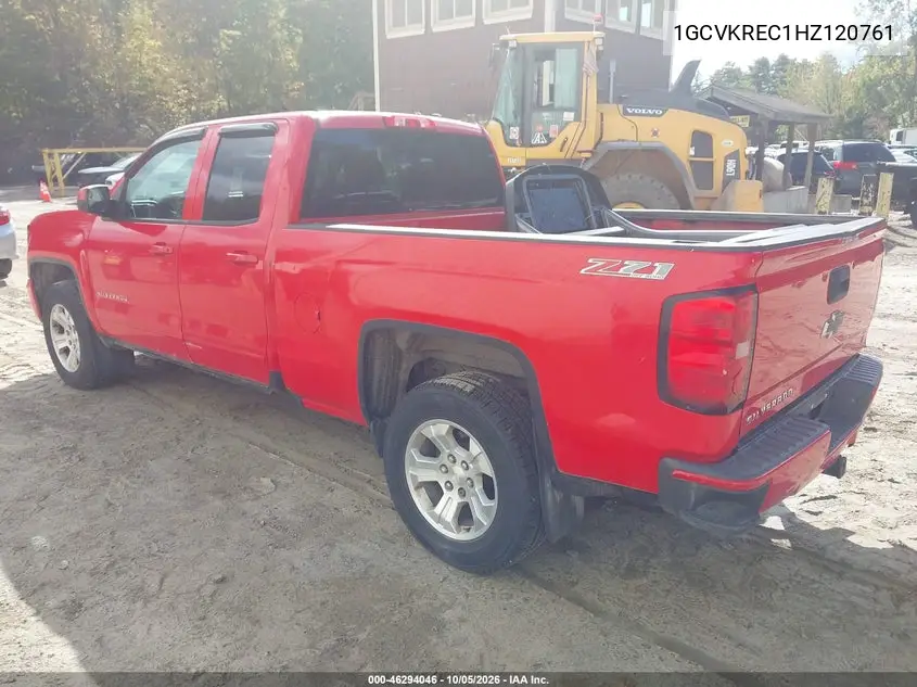 2017 CHEVROLET SILVERADO VIN 1GCVKREC1HZ120761 — фото 3