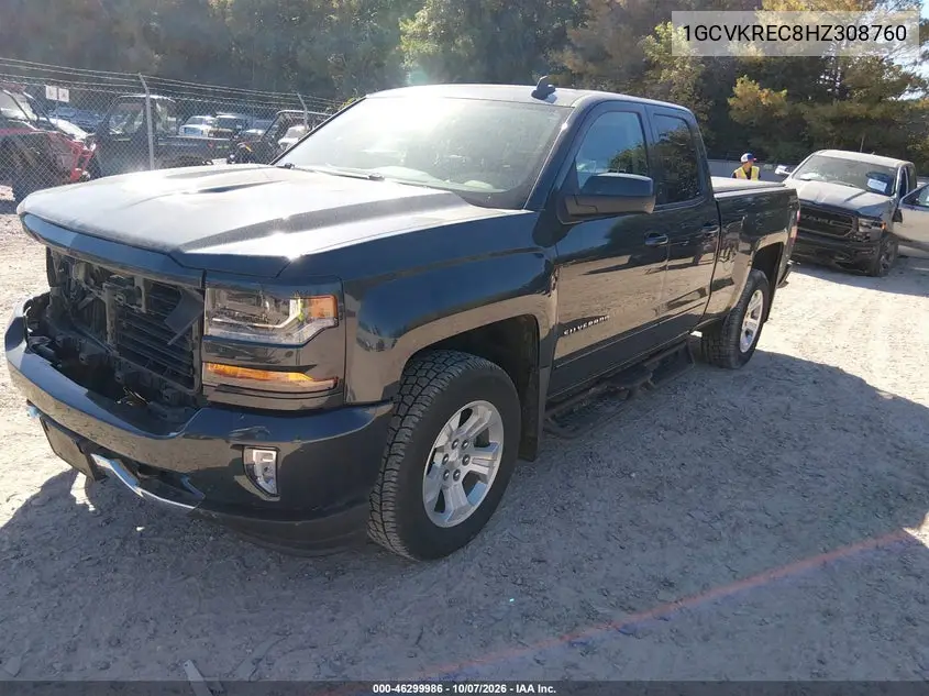 2017 CHEVROLET SILVERADO VIN 1GCVKREC8HZ308760 — фото 2