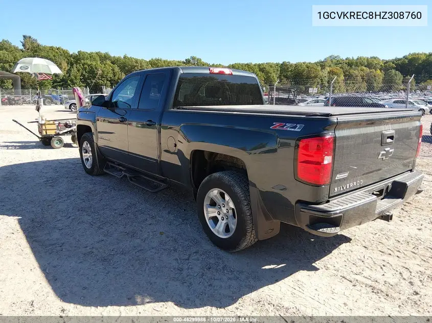 2017 CHEVROLET SILVERADO VIN 1GCVKREC8HZ308760 — фото 3
