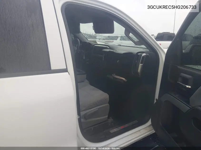 2017 CHEVROLET SILVERADO VIN 3GCUKREC5HG206733 — фото 5