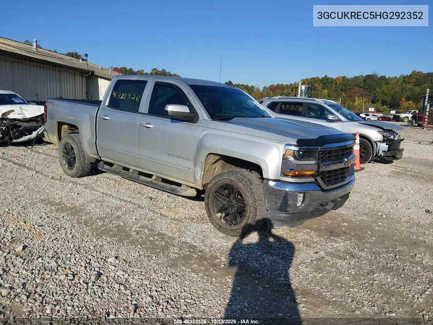 CHEVROLET SILVERADO 2017, VIN 3GCUKREC5HG292352