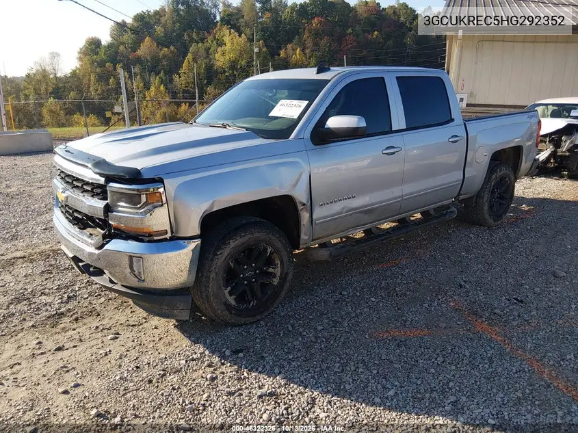 2017 CHEVROLET SILVERADO VIN 3GCUKREC5HG292352 — фото 2