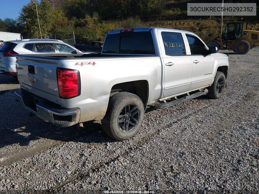 2017 CHEVROLET SILVERADO VIN 3GCUKREC5HG292352 — фото 4