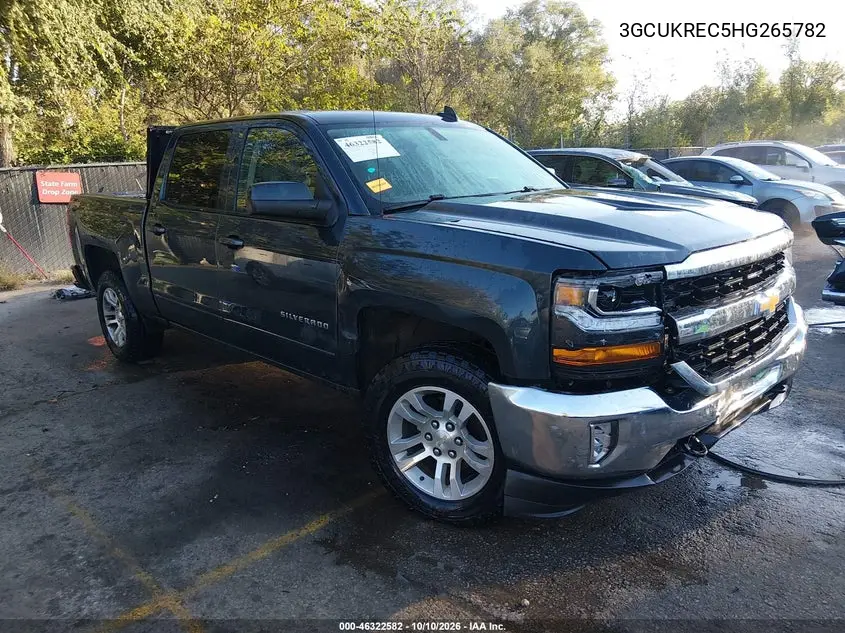 CHEVROLET SILVERADO 2017, VIN 3GCUKREC5HG265782
