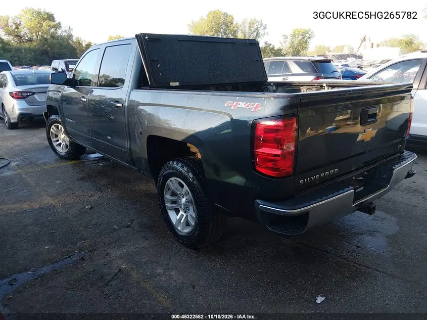 2017 CHEVROLET SILVERADO VIN 3GCUKREC5HG265782 — фото 3