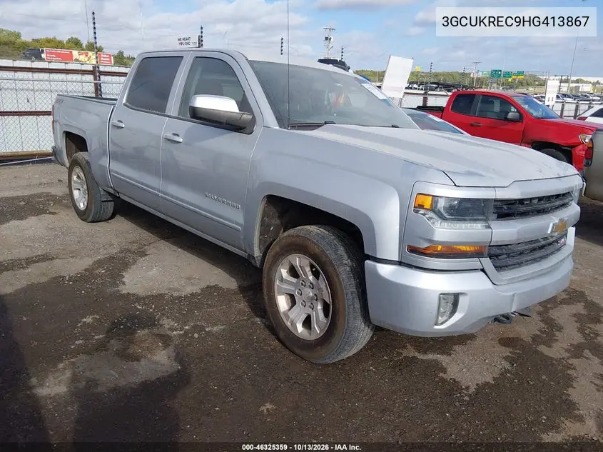 CHEVROLET SILVERADO 2017, VIN 3GCUKREC9HG413867